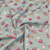 Неопрен с яркими леденцами