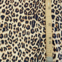 Курточная ткань Дюспо леопардовый принт