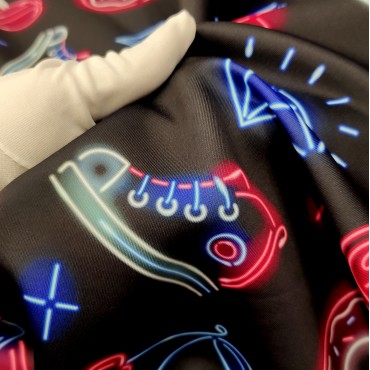 Бифлекс с неоновыми рисунками