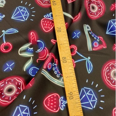 Бифлекс с неоновыми рисунками