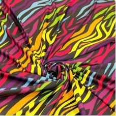 Бифлекс с принтом цветная зебра