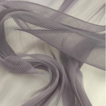 Фатин плиссе цвет глициния 60