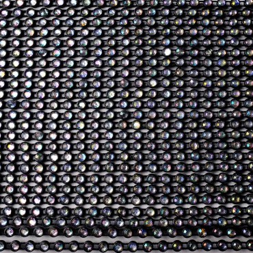 Стразы в пластиковой оправе Вид АВ в черной оправе