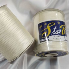 Косая бейка атласная айвори цвет