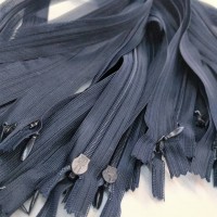 Молния потайная - цвет темно синий