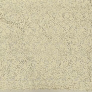 Гипюр макраме айвори цвет