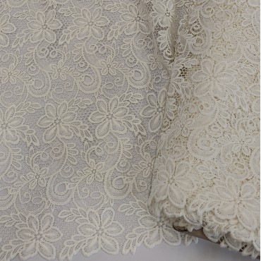 Гипюр макраме айвори цвет