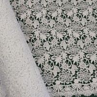 Гипюр макраме белый цвет