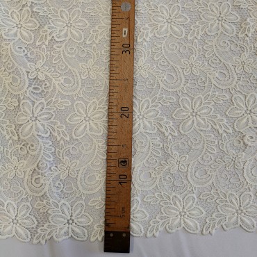 Гипюр макраме айвори цвет