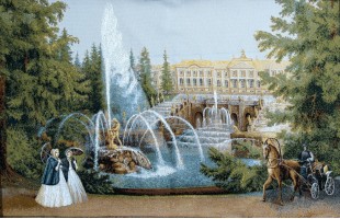 Купон гобеленовый - Петергоф