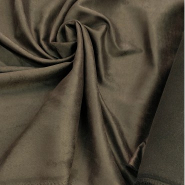 Замшевая ткань - цвет шоколадный