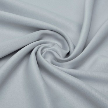 Плательная ткань Барби серо голубой цвет