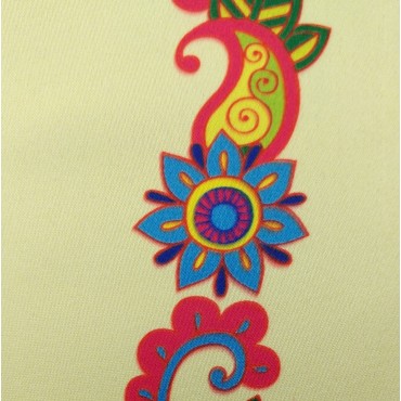 Ткань для танцевальных костюмов - Анютины глазки