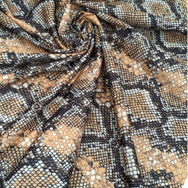 Неопрен с принтом Питон