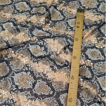 Неопрен с принтом Питон