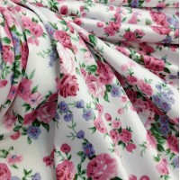 Армани шелк стрейч с цветочным принтом