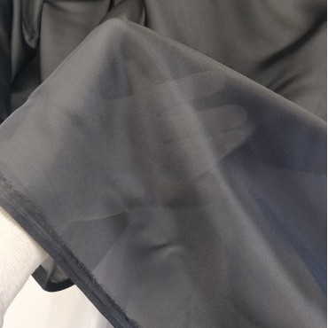 Органза матовая Виола черный цвет