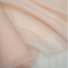 Органза матовая Виола пудровый цвет