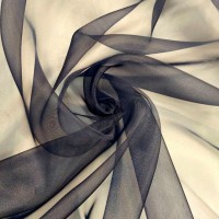 Органза - цвет темно синий