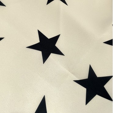 Плотная органза ANGELICA с звездами