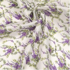 Плотная органза ANGELICA с винтажными цветами