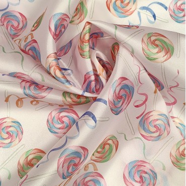 Плотная органза ANGELICA с леденцами