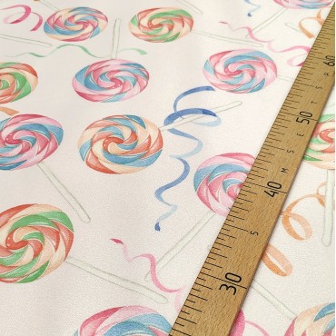 Плотная органза ANGELICA с леденцами