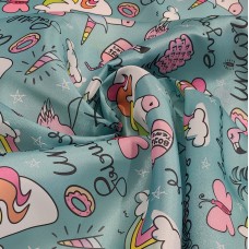 Плотная органза ANGELICA с мультяшными рисунками