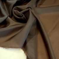 Органза матовая Виола шоколадного цвета