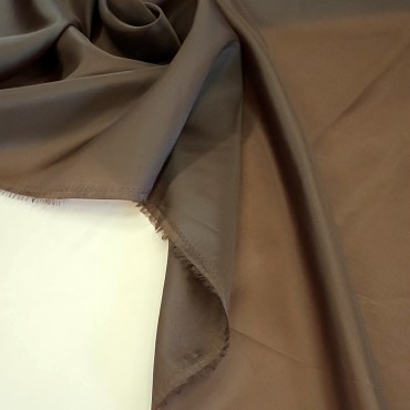 Органза матовая Виола шоколадного цвета