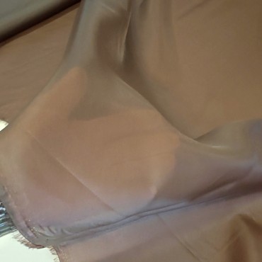 Органза матовая Виола шоколадного цвета