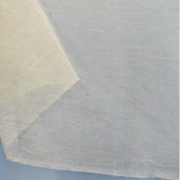 Органза Аполлон креш айвори цвет