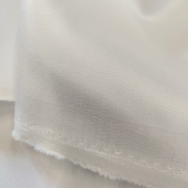 Плотная органза Прада молочный цвет