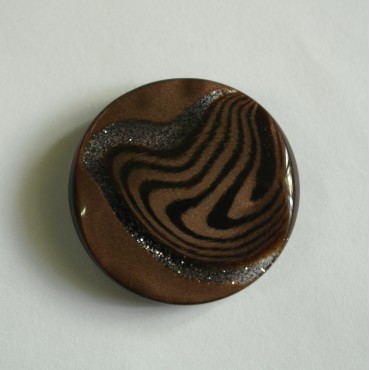 Набор пуговиц - кофейный цвет