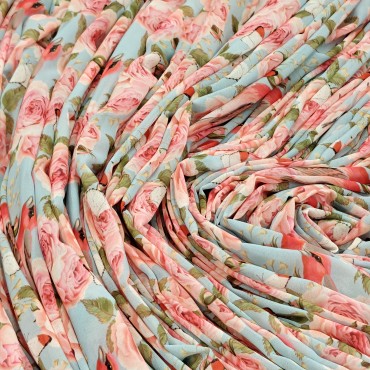 Шифон Romy с английскими розами