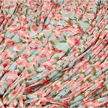 Шифон Romy с английскими розами