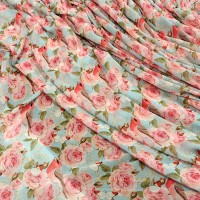 Шифон Romy с английскими розами