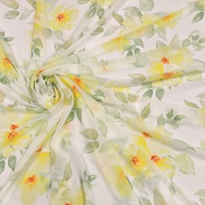 Шифон Romy с желтыми цветами