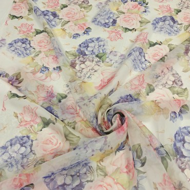 Шифон Romy с нежным цветочным принтом