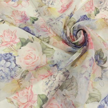 Шифон Romy с нежным цветочным принтом