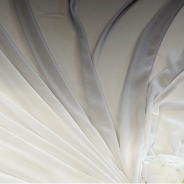 Шифон Romy деграде черное