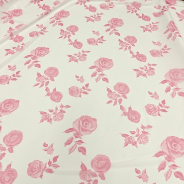 Шифон Romy с красивым принтом из роз