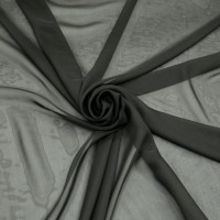 Шифон Бизе цвет черный