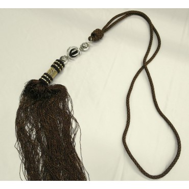 Подхват для штор (кисти) - цвет коричневый с золотом