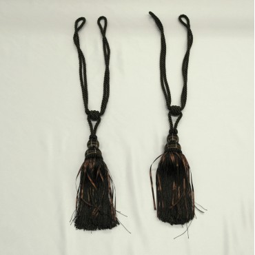 Подхват для штор (кисти) - шоколадный цвет