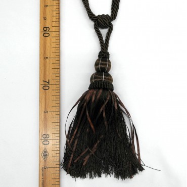 Подхват для штор (кисти) - шоколадный цвет