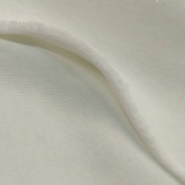 Футер 3-х нитка с начесом молочный цвет