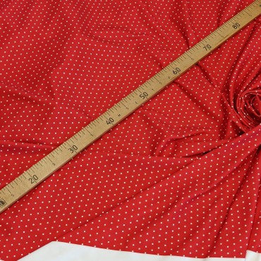 Бифлекс красный в мелкий горошек