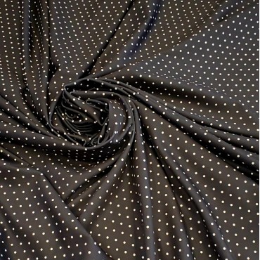Бифлекс черный в мелкий горошек