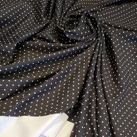 Бифлекс черный в мелкий горошек